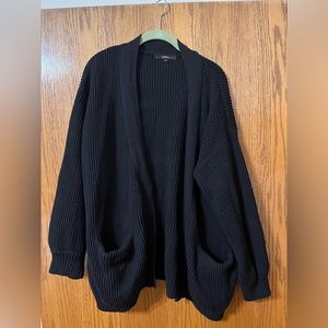 Organic Cotton Oversized Cardigan